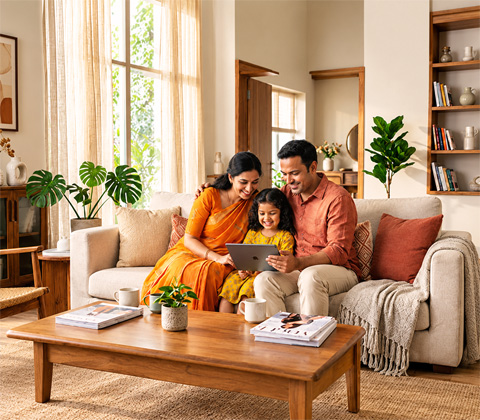 Indian parents planning for child's future